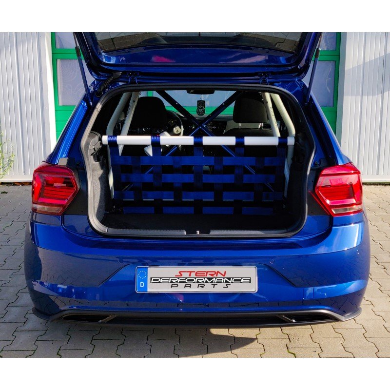 Clubsport Komplettset - Strebe mit Netz und Teppich für VW Polo AW
